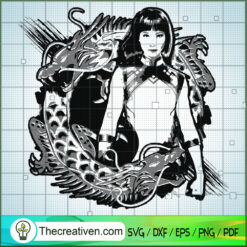 Xialing And Dragon SVG Cut File for Cricut & Silhouette