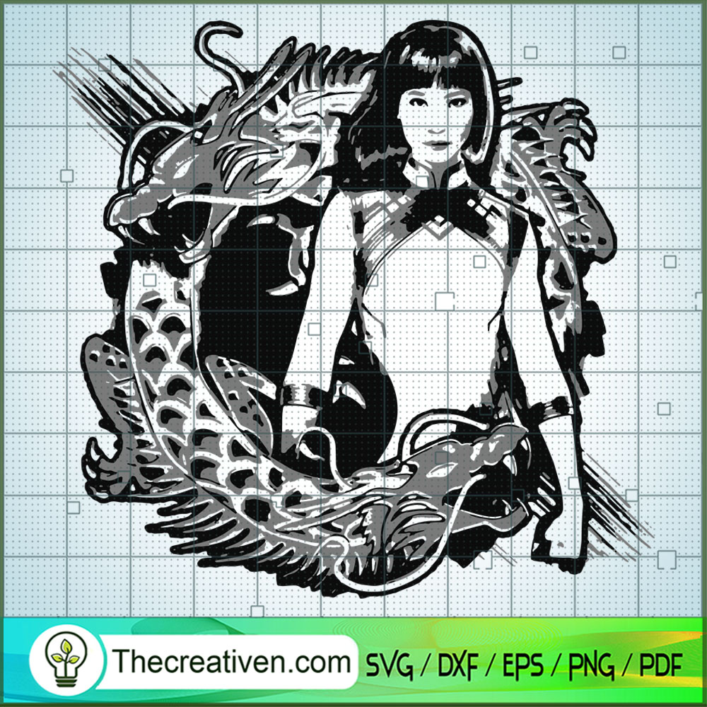 Xialing And Dragon SVG Cut File for Cricut & Silhouette 1 Xialing And Dragon SVG Cut File for Cricut & Silhouette