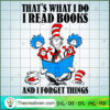 That's What I Do I Read Book SVG Cut File for Cricut Design 63866 3 5 1