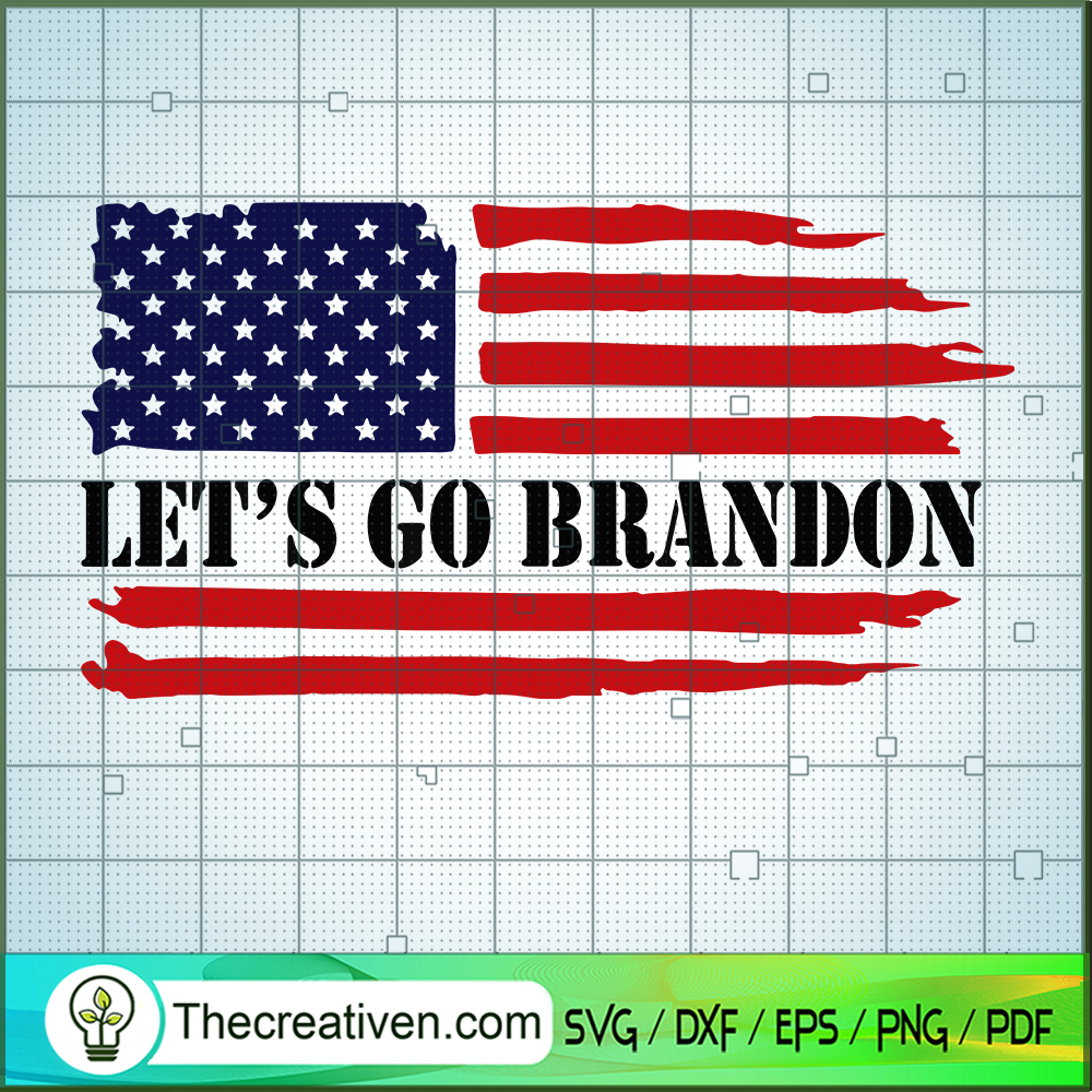 Let's Go Brandon SVG Cut File for Cricut & Silhouette Design 64003 1 Let's Go Brandon SVG Cut File for Cricut & Silhouette Design 64003