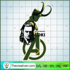 God Of Mischief Loki SVG, Loki God SVG, God Of Marvel SVG