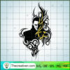 Loki Half Face SVG, Loki God SVG, Marvel Studio SVG
