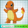 Charmander Pokemon SVG Cut File for Cricut & Silhouett Design 64278