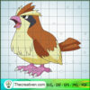 Pidgey Pokemon SVG, Pokemon Dex SVG, Pokemon Cartoon SVG 2 016 pidgey by tzblacktd da0u8i8 copy