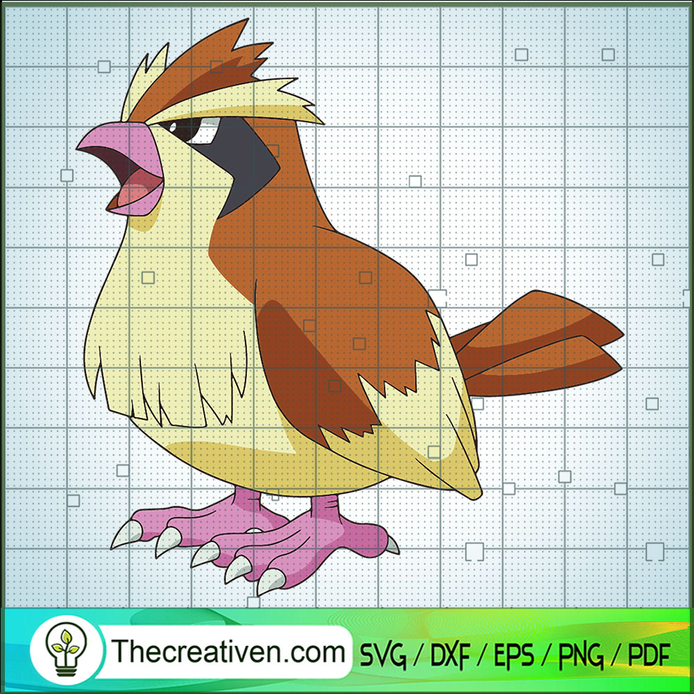 Pidgey Pokemon SVG, Pokemon Dex SVG, Pokemon Cartoon SVG 1 Pidgey Pokemon SVG, Pokemon Dex SVG, Pokemon Cartoon SVG
