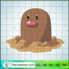 Diglett Pokemon SVG, Pokemon Dex SVG, Pokemon Cartoon SVG 3 050 diglett by tzblacktd da7va3p copy