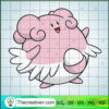 Blissey Pokemon SVG, Pokemon Dex SVG, Pokemon Cartoon SVG