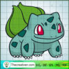 Cute Bullbasaur Pokemon SVG, Pokemon Dex SVG, Pokemon Cartoon SVG