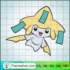 Jirachi Pokemon SVG, Pokemon Dex SVG, Pokemon Cartoon SVG