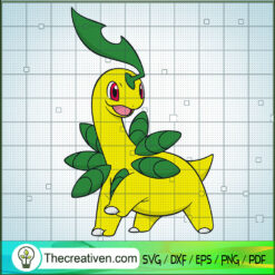 Bayleef Pokemon SVG, Pokemon Dex SVG, Pokemon Cartoon SVG
