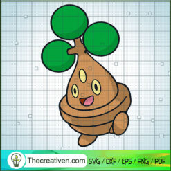 Bonsly Pokemon SVG, Pokemon Dex SVG, Pokemon SVG