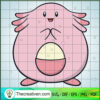 Chansey Pokemon SVG, Pokemon Dex SVG, Pokemon SVG