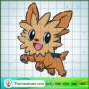 Lillipup Pokemon SVG, Pokemon Dex SVG, Pokemon Cartoon SVG 2 Lillipup copy