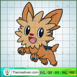 Lillipup Pokemon SVG, Pokemon Dex SVG, Pokemon Cartoon SVG