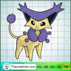 Delcatty Pokemon SVG, Pokemon Dex SVG, Pokemon SVG
