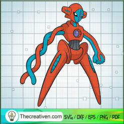 Deoxys Pokemon SVG, Pokemon Dex SVG, Pokemon SVG