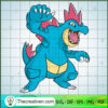 Feraligatr Pokemon SVG, Pokemon Dex SVG, Pokemon SVG