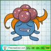 Gloom Pokemon SVG, Pokemon Dex SVG, Pokemon SVG