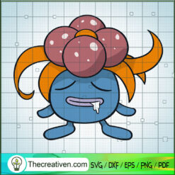 Gloom Pokemon SVG, Pokemon Dex SVG, Pokemon SVG