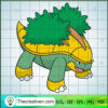 Grotle Pokemon SVG, Pokemon Dex SVG, Pokemon SVG 2 Grotle copy