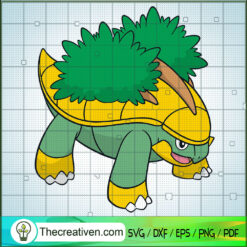 Grotle Pokemon SVG, Pokemon Dex SVG, Pokemon SVG