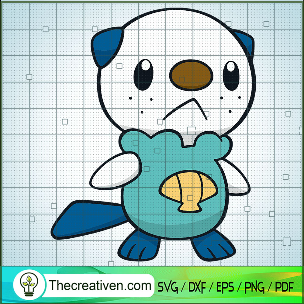Oshawott Pokemon SVG, Pokemon Dex SVG, Pokemon SVG 1 Oshawott Pokemon SVG, Pokemon Dex SVG, Pokemon SVG