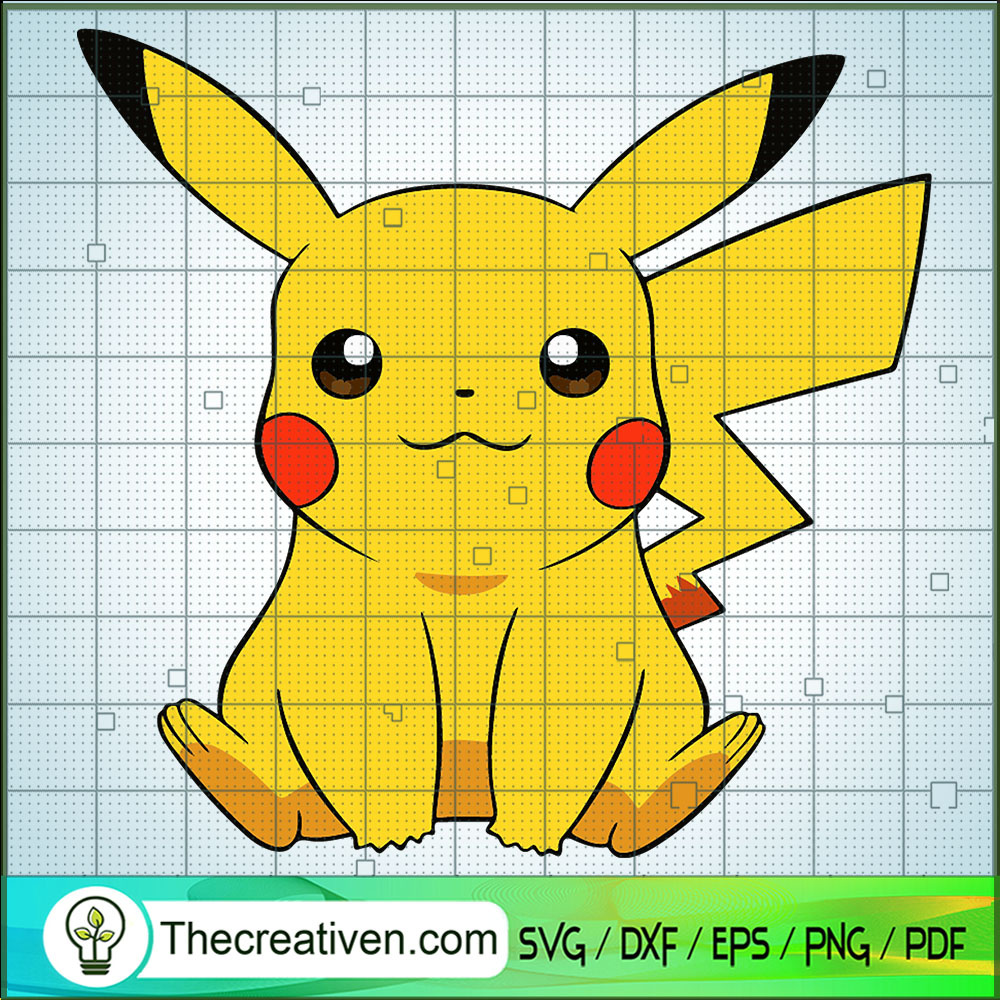 Pikachu Pokemon SVG, Pokemon Dex SVG, Pokemon Cartoon SVG 1 Pikachu Pokemon SVG, Pokemon Dex SVG, Pokemon Cartoon SVG