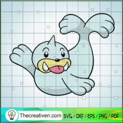 Seel Pokemon SVG, Pokemon Dex SVG, Pokemon SVG