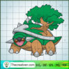 Torterra Pokemon SVG, Pokemon Dex SVG, Pokemon SVG 3 Torterra copy