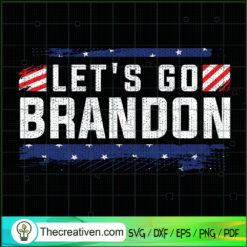 LGBFJB Flag American SVG, Let's Go Brandon SVG, Anti Biden SVG
