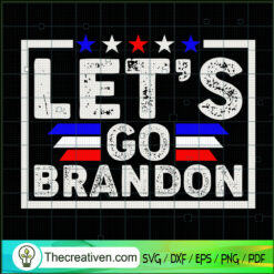 Let's Go Brandon SVG, LGBFJB Five Star SVG, Anti Biden SVG
