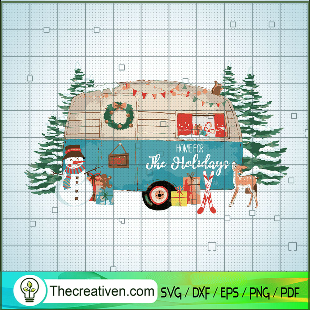 Home For The Holidays SVG, Christmas Camping SVG, Merry Xmas SVG 1 Home For The Holidays SVG, Christmas Camping SVG, Merry Xmas SVG