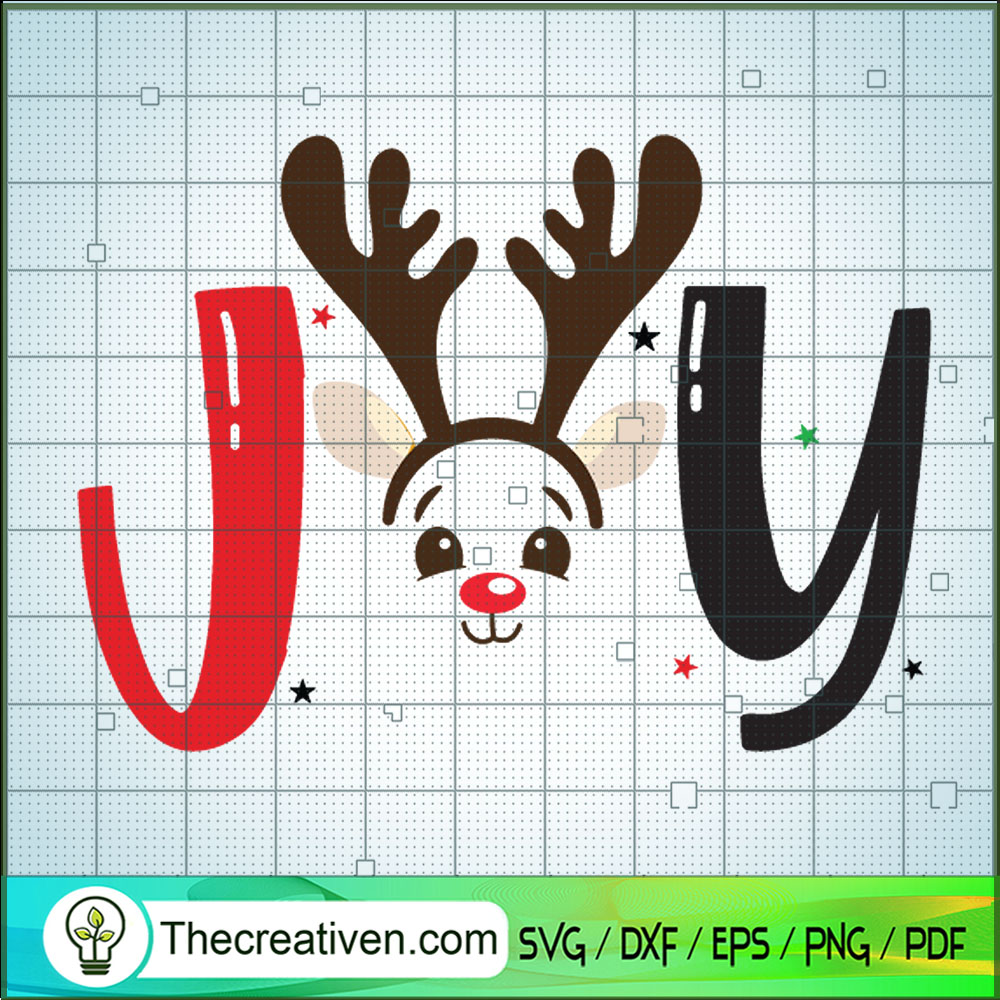 Joy Christmas SVG, Christmas Reindeer SVG, Funny Christmas SVG 1 Joy Christmas SVG, Christmas Reindeer SVG, Funny Christmas SVG