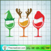 Christmas Wine SVG, Christmas Drink SVG, Christmas Time SVG