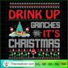 Drink Up Grinches It's Christmas SVG Cut File for Cric Design 65338 3 119 copy 1
