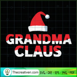 Grandma Claus SVG, Christmas SVG, Grandma Christmas SVG