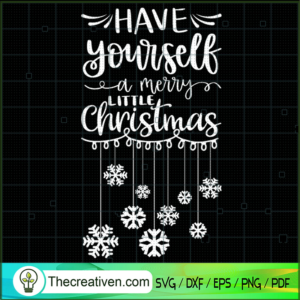 Have Yourself a Merry Little Christmas SVG Cut File fo Design 65403 1 Have Yourself a Merry Little Christmas SVG Cut File fo Design 65403