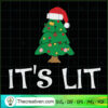 It's Lit SVG, Christmas Tree SVG, Funny Christmas SVG 2 162 copy