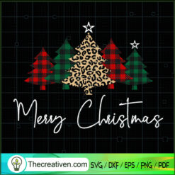 Merry Christmas Tree SVG, Funny Christmas SVG, Christmas Slogan SVG