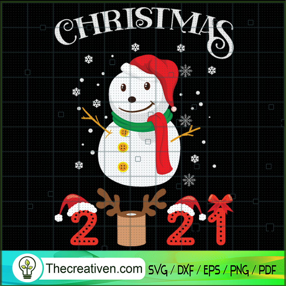 Christmas 2021 SVG, Snowman Christmas SVG, Merry Christmas SVG 1 Christmas 2021 SVG, Snowman Christmas SVG, Merry Christmas SVG