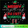 Merry Everything And Happy Always SVG Cut File for Cricut & Silhouette 3 209 copy