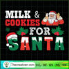 Milk And Cookies For Santa SVG Cut File for Cricut & Silhouette 2 214 copy