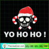 Yo Ho Ho SVG, Skull Christmas SVG, Funny Christmas SVG 2 251 copy