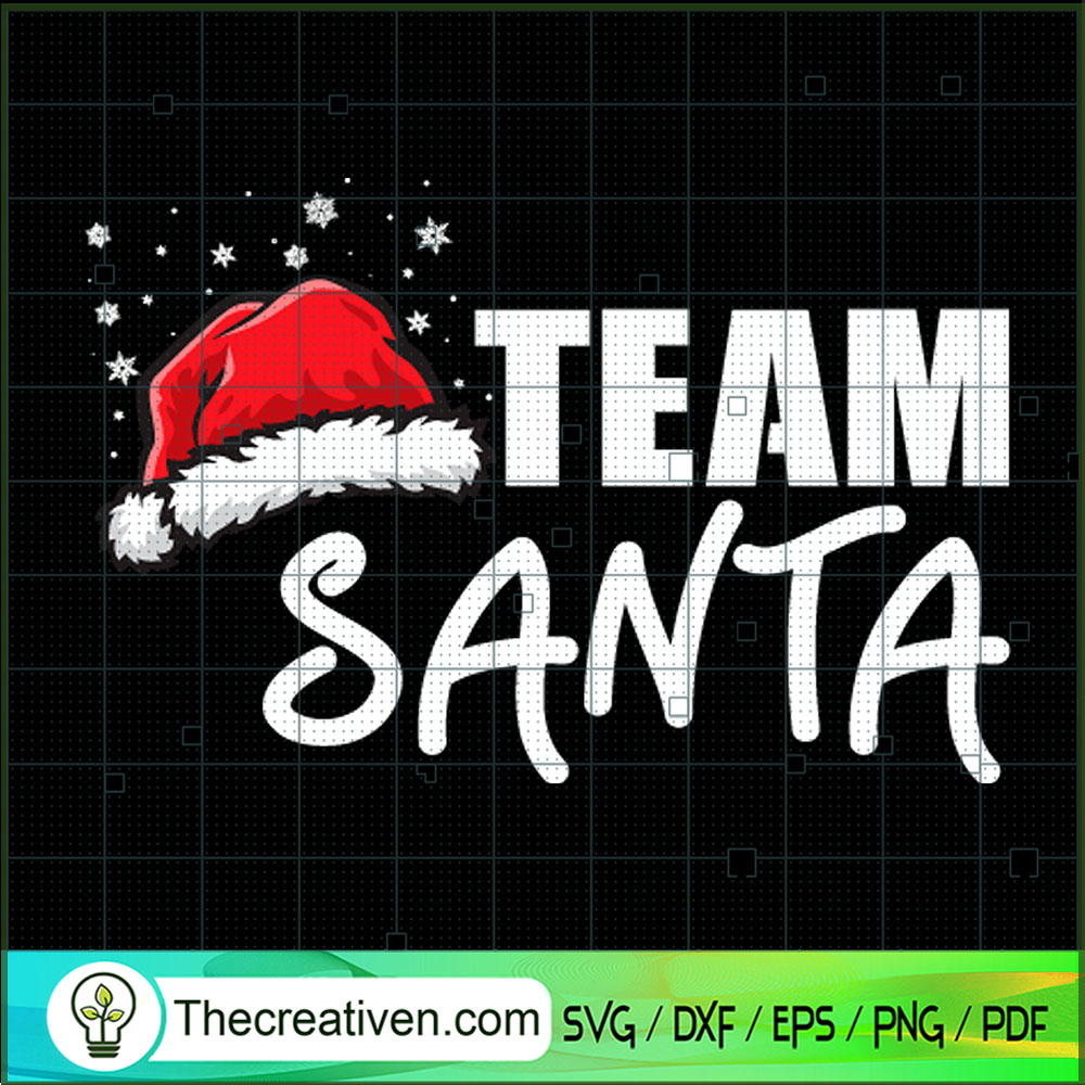 Team Santa SVG, Santa Christmas SVG, Santa Claus SVG 1 Team Santa SVG, Santa Christmas SVG, Santa Claus SVG