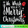 We Wish You a Merry Christmas SVG Cut File for Cricut  Design 65593