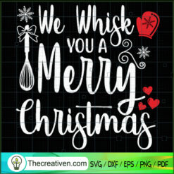 We Wish You a Merry Christmas SVG Cut File for Cricut  Design 65593