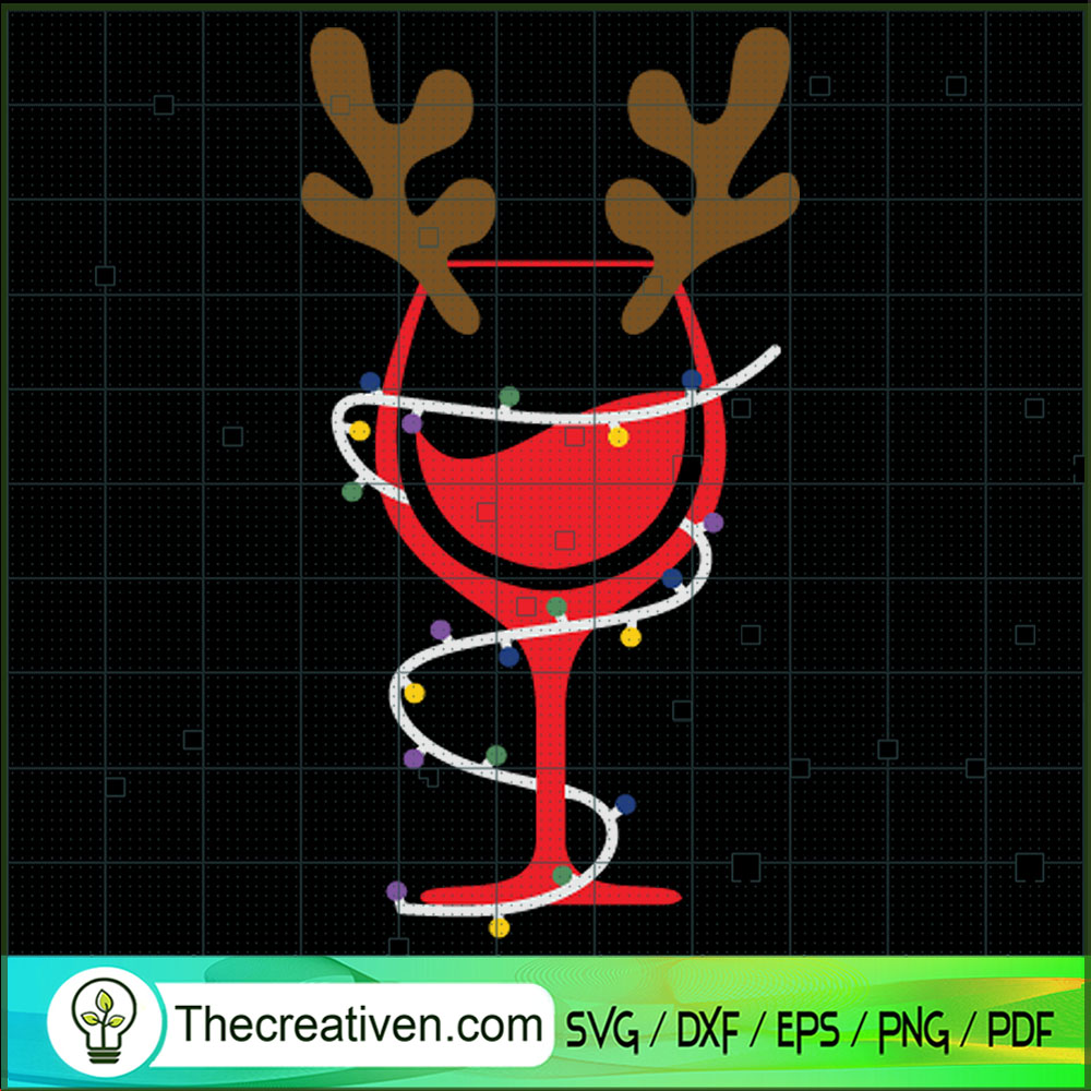 Christmas Wine Reindeer SVG, Christmas Drink SVG, Love Christmas SVG 1 Christmas Wine Reindeer SVG, Christmas Drink SVG, Love Christmas SVG