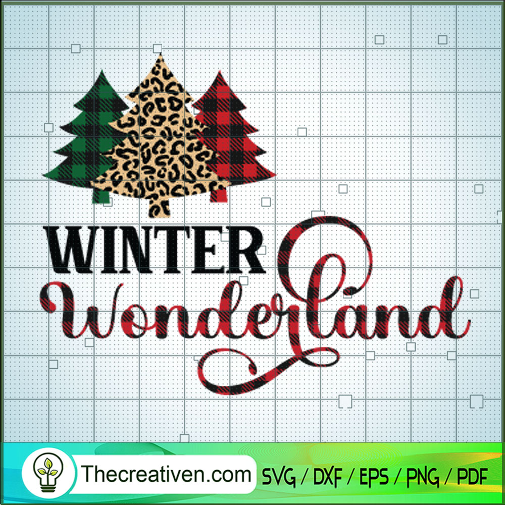 Winter Wonderland SVG, Winter Christmas Tree SVG, Merry Christmas SVG 1 Winter Wonderland SVG, Winter Christmas Tree SVG, Merry Christmas SVG