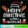 Merry Christmas Ya Filthy Animal SVG Cut File for Cric Design 65605 2 288 copy