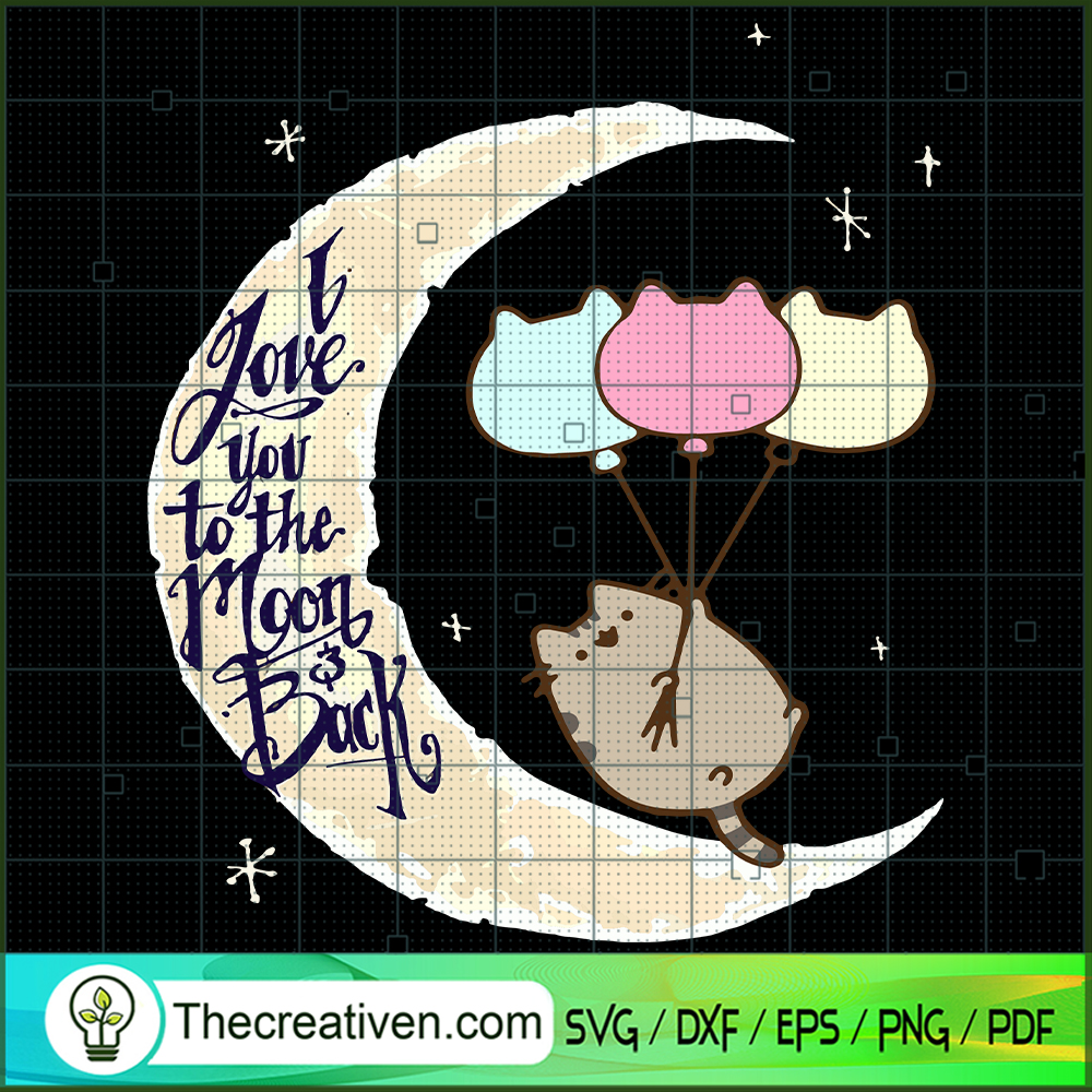 Pusheen The Cat I Love You T SVG Cut File for Cricut 1 Pusheen The Cat I Love You T SVG Cut File for Cricut